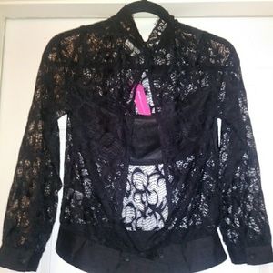 Black lace Blouse